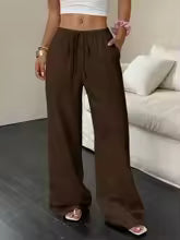 Pantalon pierna ancha