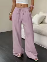 Pantalon pierna ancha