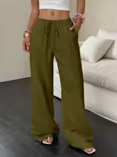 Pantalon pierna ancha