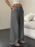 Pantalon pierna ancha