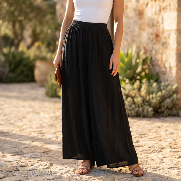 Pantalón Ancho – Tiro Alto