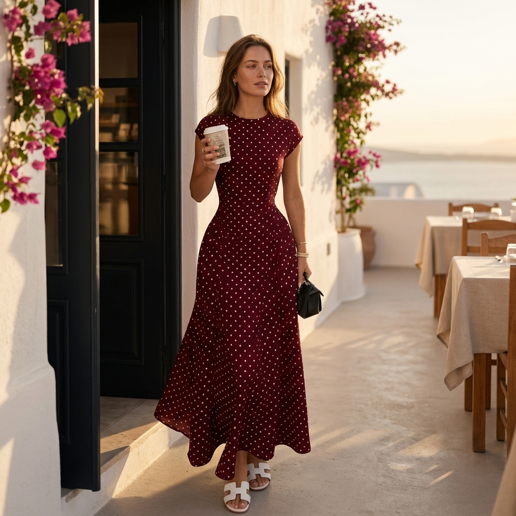 Vestido Elegante de Verano