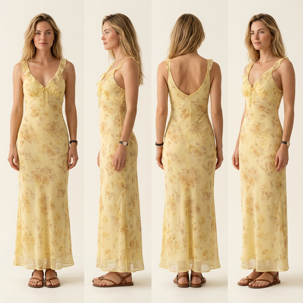 Vestido Estampado Floral