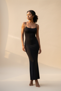 Gala · Vestido Largo de Fiesta — Negro — editorial