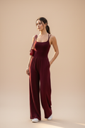 Lina · Mono Largo de Tirantes — Rojo — editorial